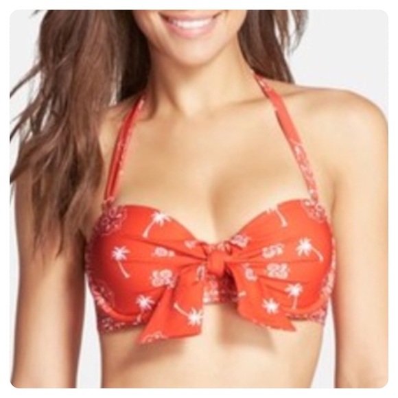 NWT! Wildfox La Bandita  Bandeau Bikini Top - Picture 2 of 8